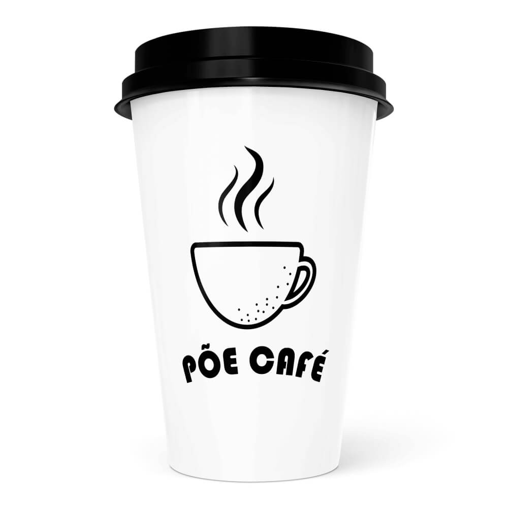 CANECA, COPOS E TAÇAS COPOS COPO BUCKS 550ML IMPRESSÃO SILK COPO BRANCO