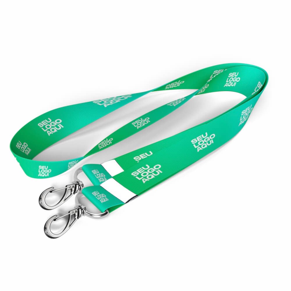 CORDÕES CORDÃO COM MOSQUETÃO DUPLO CORDÃO 15MM 1000X22MM