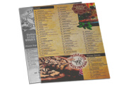CARDÁPIOS CARDÁPIOS DESCARTÁVEIS RECICLATO 240G 300X420MM