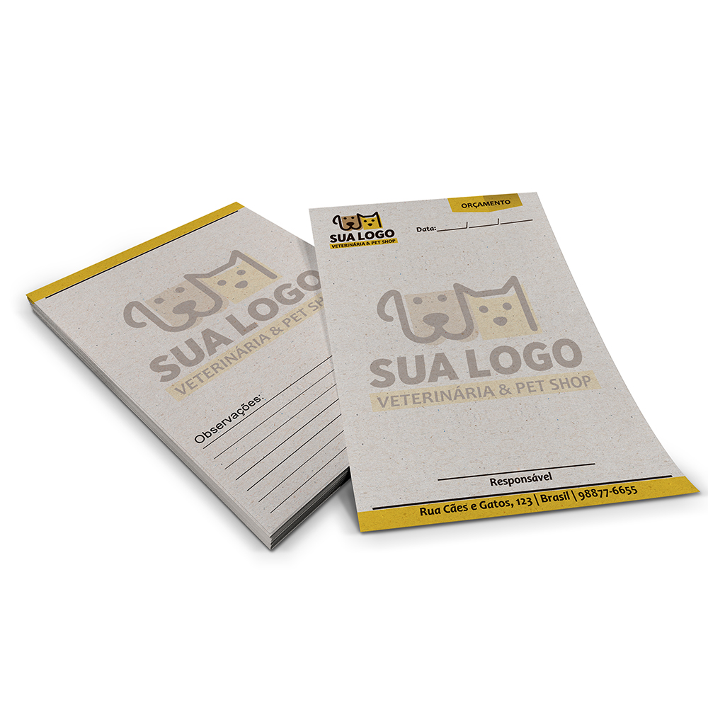 PAPEL TIMBRADO RECICLATO 90G 150X210MM - 4X4 - 100unid - TDB100C1C