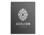 AGENDAS, CADERNOS E APOSTILAS CADERNETA CAPA MALEÁVEL WIRE O MIOLO PERSONALIZADO ABERTURA VERTICAL CAPA COUCHÊ 250G E MIOLO AP 75G LAM FOSCA FR E HOTSTAMPING FR 48 FOLHAS 150X210MM - 4X0 - 100unid - CD6HS100
