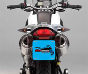 COBRE PLACA PARA MOTOS COUCHÊ 300G SEM VERNIZ - 4X0 - 10unid - CPLMC10C
