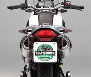 COBRE PLACA PARA MOTOS COUCHÊ 300G SEM VERNIZ - 4X0 - 50unid - CPLMC50C