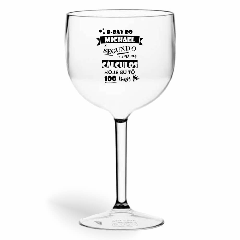 CANECA, COPOS E TAÇAS TAÇAS TAÇAS PLÁSTICAS TAÇA DE GIN 580ML IMPRESSÃO 1 COR TRANSPARENTE CRISTAL