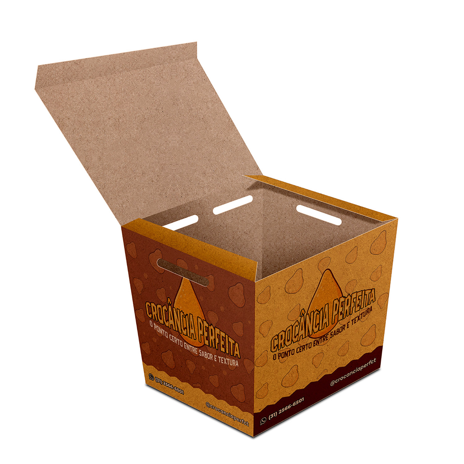DELIVERY EMBALAGENS PARA DELIVERY KRAFT 250G SALGADOS PEQUENA