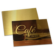 CONVITES BÁSICO GOLD MASTER 300G SEM LAMINAÇÃO E SEM VERNIZ UV SEM VERNIZ 182X153MM