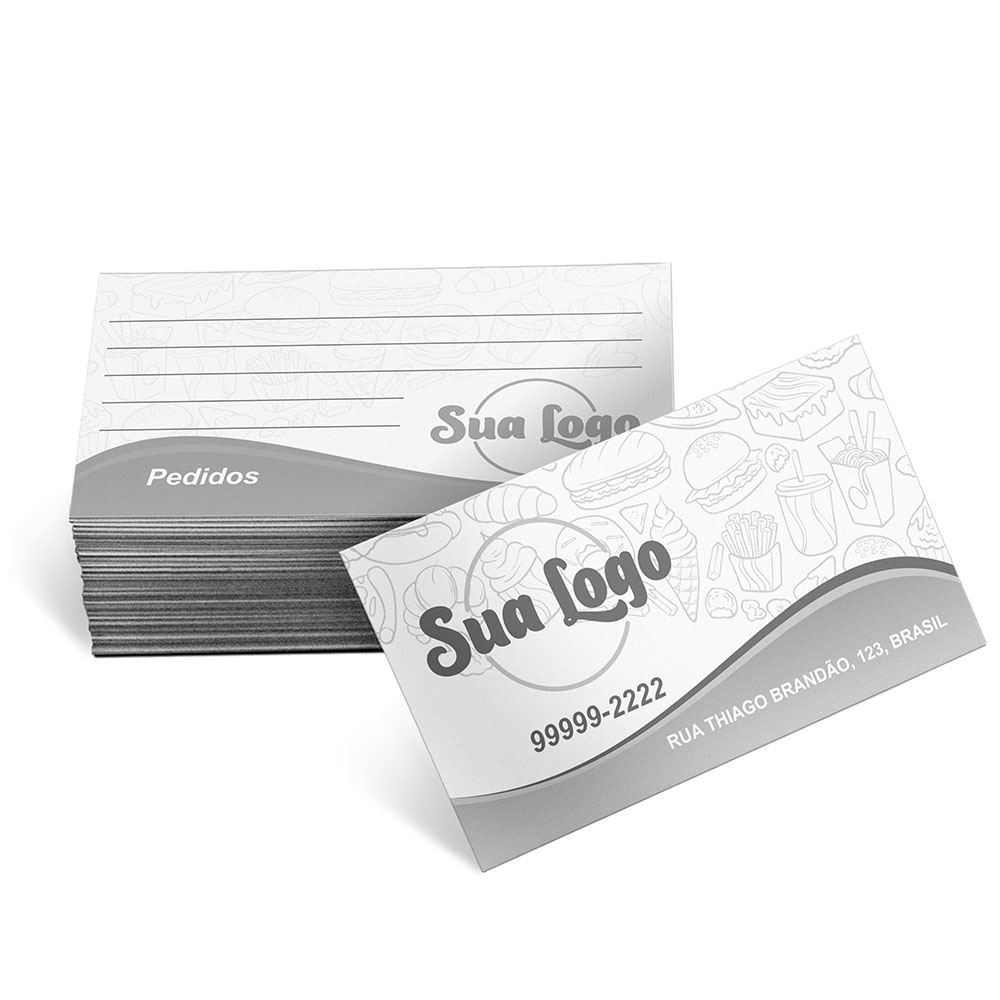 CARTÕES DE VISITA APERGAMINHADO 240G SEM LAMINAÇÃO E SEM VERNIZ UV SEM VERNIZ - 1X1 - 50unid - CS1X150