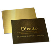 CONVITES BÁSICO GOLD MASTER 300G SEM LAMINAÇÃO E SEM VERNIZ UV SEM VERNIZ 182X153MM