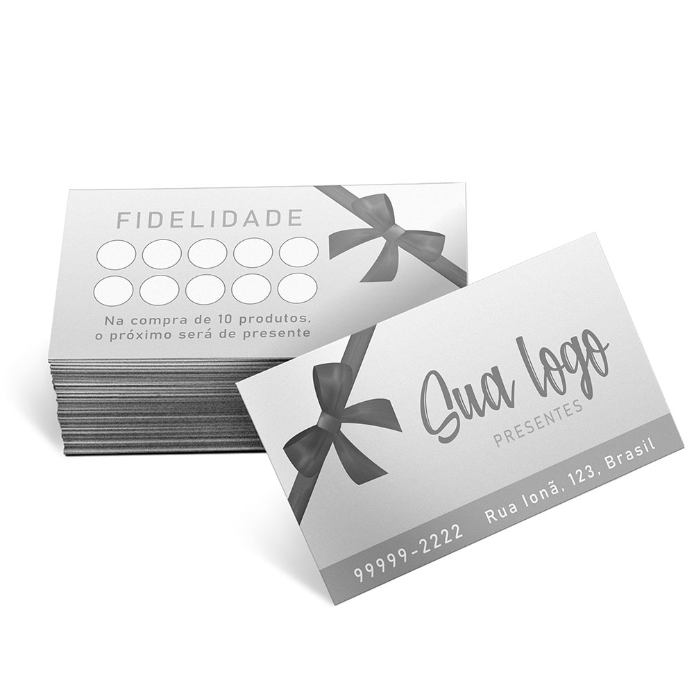 CARTÕES DE VISITA APERGAMINHADO 240G SEM LAMINAÇÃO E SEM VERNIZ UV SEM VERNIZ - 1X1 - 500unid - CS1X1500