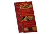 CARDÁPIOS CARDÁPIOS DESCARTÁVEIS KRAFT 250G 105X300MM