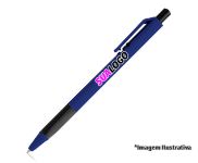 CANETAS IMPRESSÃO COLORIDA PLÁSTICAS ROY AZUL ESCURO