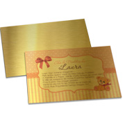 CONVITES BÁSICO GOLD MASTER 300G SEM LAMINAÇÃO E SEM VERNIZ UV SEM VERNIZ 210X150MM