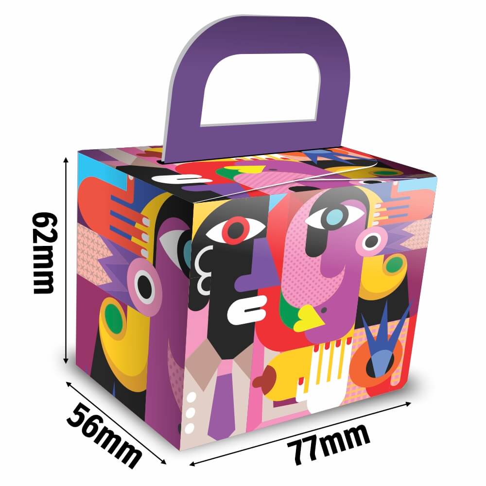 CAIXAS E EMBALAGENS CAIXAS PERSONALIZADAS CAIXA PARA PRESENTES COUCHÊ 300G LAM FOSCA FRENTE E VERNIZ LOCALIZADO FRENTE - 4X4 - 500unid - CP3F44500