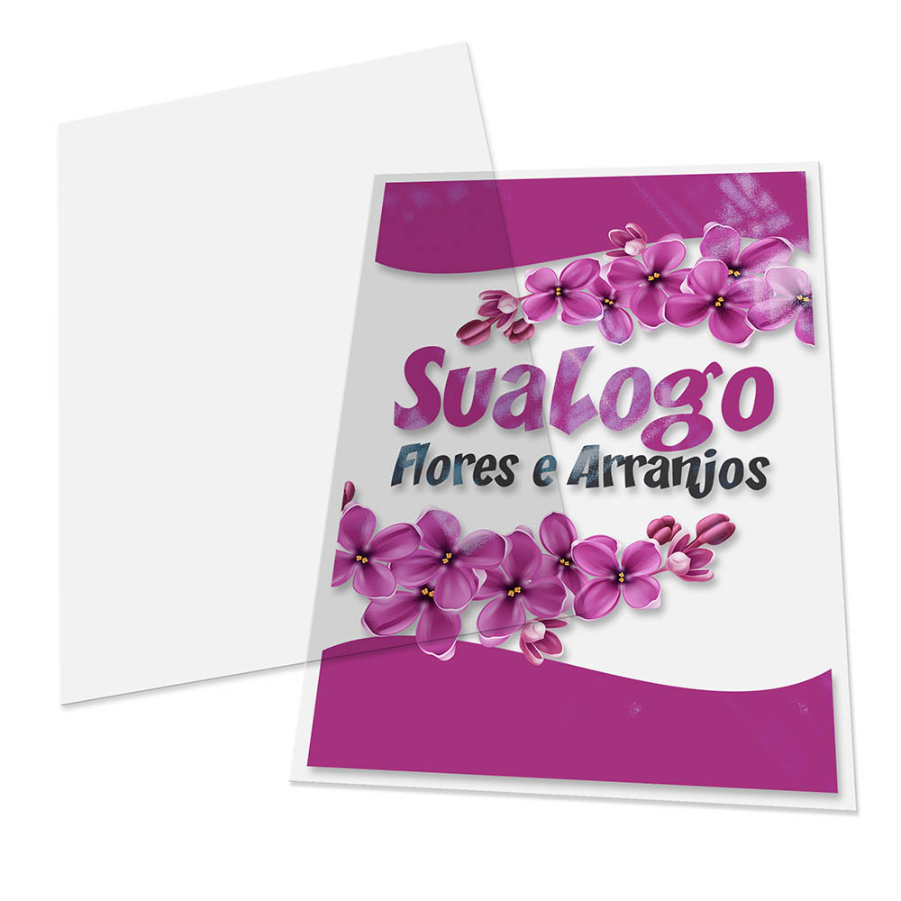 FOLHAS AVULSAS PVC PVC 0,30MM TRANSPARENTE