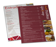 CARDÁPIOS CARDÁPIOS PERSONALIZADOS SIMPLES RECICLATO 240G 300X420MM