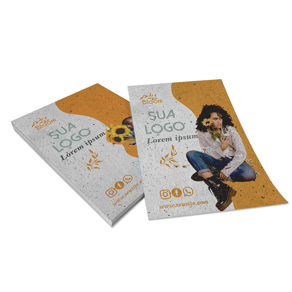 PANFLETOS, FLYERS E FOLHETOS RECICLATO 90G SEM VERNIZ 105X150MM