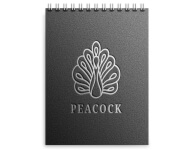 AGENDAS, CADERNOS E APOSTILAS CADERNETA CAPA MALEÁVEL WIRE O MIOLO PERSONALIZADO ABERTURA VERTICAL CAPA COUCHÊ 250G E MIOLO AP 75G LAM FOSCA FR E HOTSTAMPING FR 48 FOLHAS 150X210MM - 4X0 - 50unid - CD6HS50