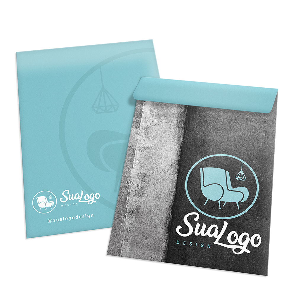 ENVELOPES ENVELOPES PERSONALIZADOS AP SULFITE 90G MEIO SACO 166X240MM - 4X0 - 1000unid - 13307