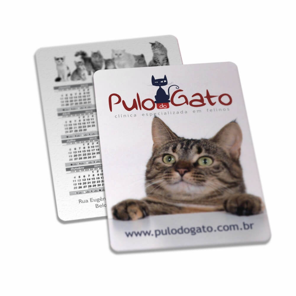 CALENDÁRIOS E FOLHINHAS 2025 CALENDÁRIO DE BOLSO COUCHÊ 300G VERNIZ UV TOTAL FRENTE - 4X1 - 1000unid - 11012A