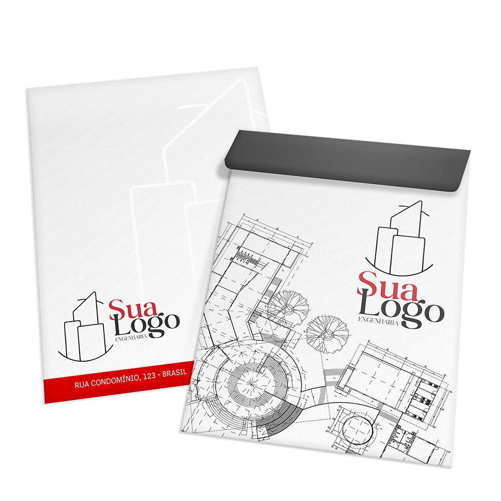 ENVELOPES ENVELOPES PERSONALIZADOS AP SULFITE 90G MEIO SACO 166X240MM
